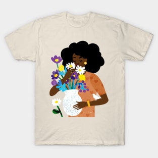 Daisies in a Vase T-Shirt